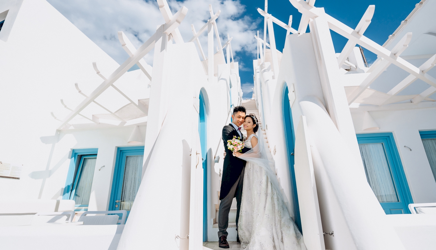 Sugar & Joe: свадьба на санторини, свадебное агентство Julia Veselova - Фото 3