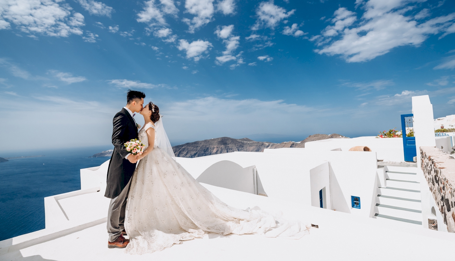 Sugar & Joe: свадьба на санторини, свадебное агентство Julia Veselova - Фото 2