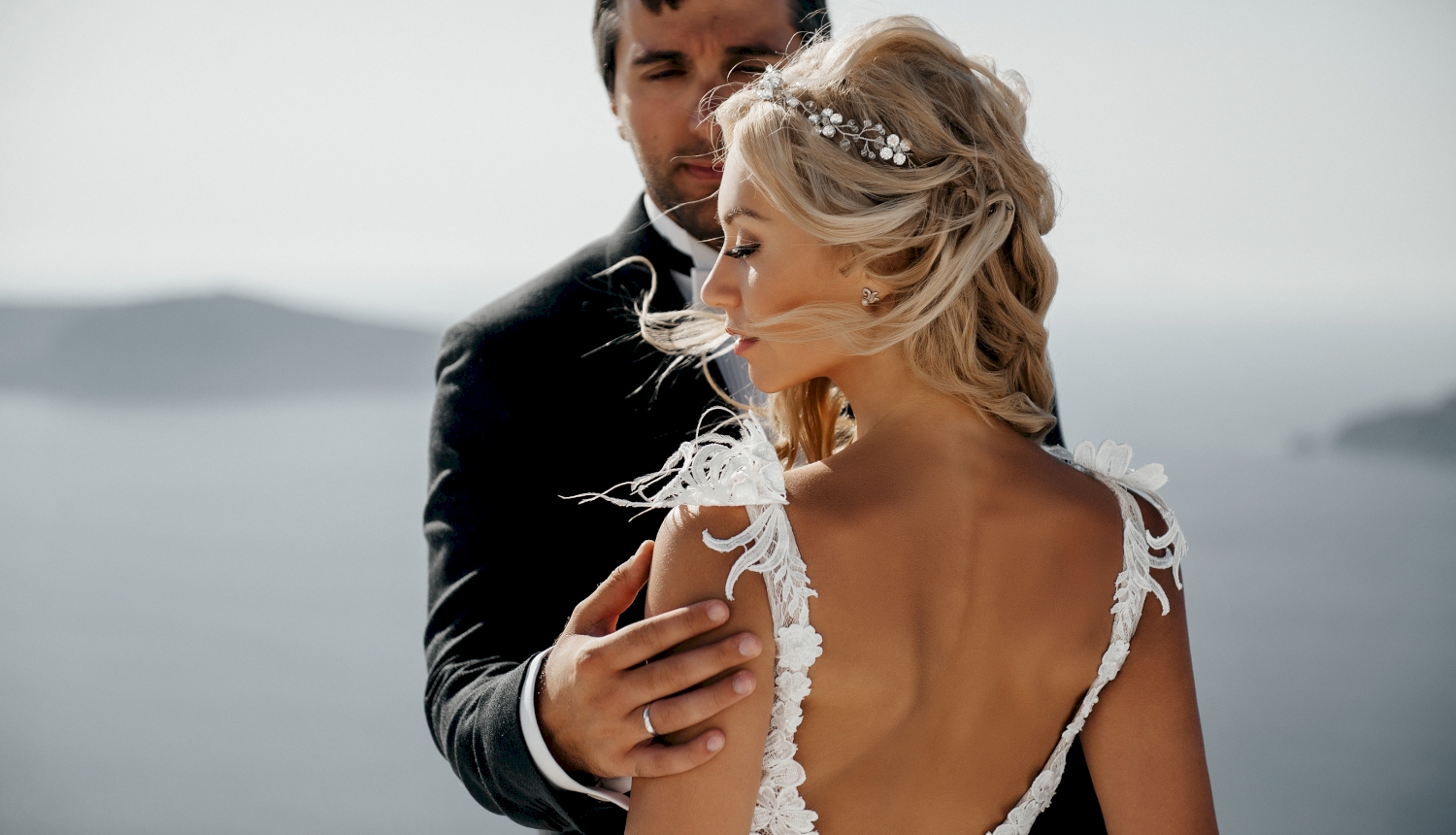Natalie & Levon: свадьба на санторини, свадебное агентство Julia Veselova - Фото 14