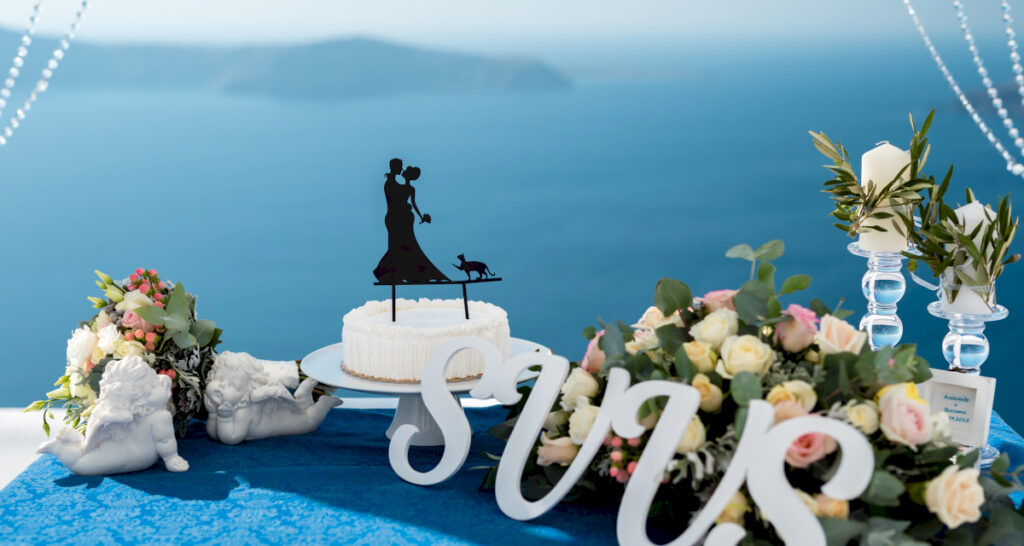 Floristics and decor: свадьба на санторини, свадебное агентство Julia Veselova - Фото 1
