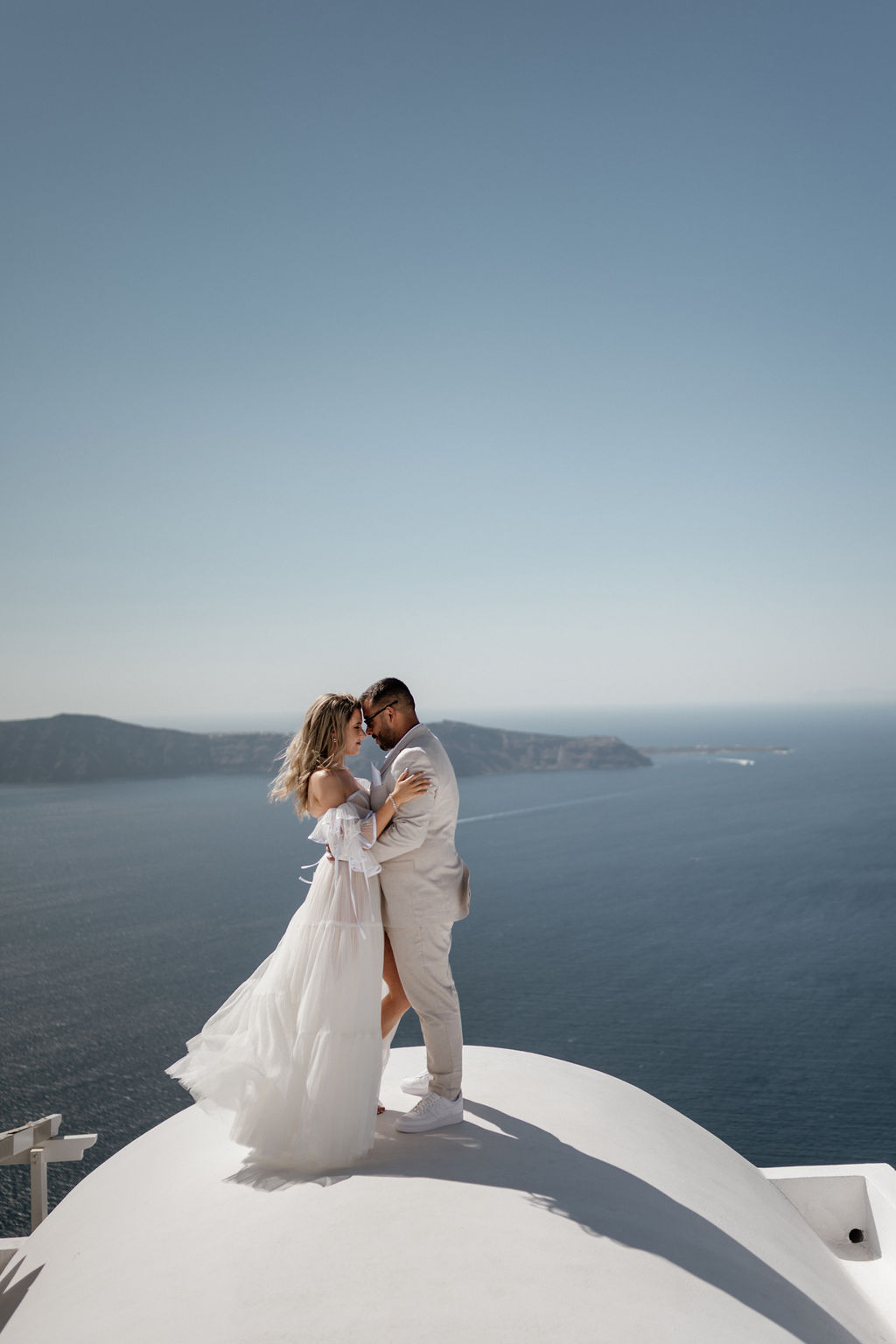 Natasha and Tom: свадьба на санторини, свадебное агентство Julia Veselova - Фото 3