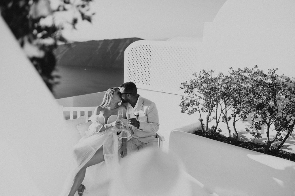 Natasha and Tom: свадьба на санторини, свадебное агентство Julia Veselova - Фото 9